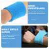 Wrist Support 2 Pairs Absorb Sweat (big Red) Men And Women Tennis Sports Bands Cotton Wristbands