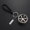 Car Keychain Aluminium Aluminium Rim Model Rays TE37 Wheel Keyring for Auto Auto Moto Key Ring for Keys Key Cains Trinket315n