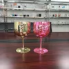 Coupes de champagne blanc en plastique pour fête de vin, verre à Cocktail, flûtes à Champagne MOET, LJ200821275x