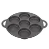 Pans Cast Iron Pan Kitchen Accessory Griddle Multi-purpose Pot Non-stick Omelette Cookware Breakfast Fried Egg Multi-function Frying