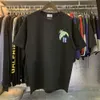 Rhude Tshirt Designer Original High Quality Mens Tshirts Tropics Coconut Racing Casual Short Sleeve For Men And Women