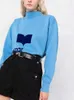 Isabels Marant Designer Sweatshirt Printing Triangle Neck Pullover Jumpers Women Loose Long Sleeve IM Sweater Hoodies