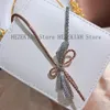 Hezekiah Plating 18k rose gold color separation fashion trend ladies bow necklace Luxury and high quality Prom party ladies neckla277L