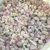 Dekorativa figurer 100g Vacker naturlig Kunzite Tumbled Stone Purple Crystal Healing Prov Mineraler Hem Desk Aquarium Decoration