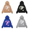 Sp5der Young Thug 555555 Men Women Hoodie High Quality Foam Print Spider Web Graphic Pink Sweatshirts Spider Hoodies Designer Pullovers S-2X