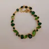 Swarovskis Pulsera Diseñador Lujo Moda Mujer Calidad Original Recién Llegados Verano Colorido Caramelo Gota De Agua Pulsera Que Fluye Radiante Verde Fresco