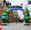 الجملة المخصصة 4M/6MW ACHTALLE ARCHWAY SANTA CLAUS أو Christmas Tree Arch لإعلان حدث الديكور العطل-3