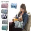 Oreiller de bras d'allaitement réglable en coton pour bébé, lavable, coussin d'allaitement pour bébé, coussin de bras 240119
