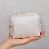 Kosmetiska väskor mini makeup läppstift väska ins liten arrangör påse toalettartiklar sanitära servett lagring fodral vattenpoof