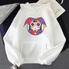 THE AMAZING DIGITAL CIRCUS Pomni Hoodie Streetwear Woman Graphic Sweatshirt Casual Long Sleeve Winter Pullovers Clothes 240125