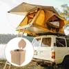 Ensemble d'accessoires de bain, pot Portable pour adultes, voiture de voyage pliable, toilettes en carton, fournitures de Camping