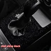 Car Interior Sticker Gear Box Protective Film For Land Rover Freelander 2 LR2 2013-2016 window Panel Sticker Carbon Fiber Black