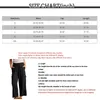 Pantaloni da donna Donna Baggy Utility Pantaloni a vita alta a gamba larga cargo in cotone e lino Abbigliamento donna 2024 Moda