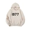 Mäns Pullover Designer Mens Hoodie broderad vår- och höststil S-5XL off White Hoodie Tryckt tröja Basstil Par Stor storlek Essentialhoodie Y2