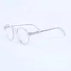 Optical Eyeglasses Frame Men Women Johnny Depp MILTZEN Vintage Glasses Computer Acetate Spectacle For Male Clear Lens 240123