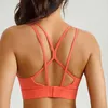 Yoga Outfit Women Stretch Soft Compression Adjustable Shockproof Supportive Bra Fall/Winter Indoor Sexy Running