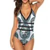 Maillots de bain pour femmes Hollow Knight Maillot de bain V Shape Teen Mode Chic Surf 1 pièce Maillot de bain