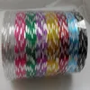 Bracelets en métal colorés pour filles et femmes, 100 pièces, magnifiques, à la mode, 313c