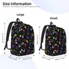 Sac à dos Pikmin Cartoon étudiant unisexe Polyester voyage sacs à dos modèle mode sacs d'école sac à dos