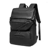 Rucksack 2 in 1 Männer Business Slim Arbeit Wasserdicht 15,6" Laptop Tasche USB Reise Frauen Outdoor Schule Mochilas