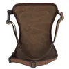 Marsupi Borsa sportiva da gamba in tela per uomo Coscia Vintage Marsupio Cintura Messenge Nerka Bum Heuptas Marsupio Uomo Hip AR02