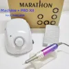 Behandlungen Neue Marathonchampion 3 Pro xii Griff 35k/40k Elektrische Nagelbohrer Starker 210 Mikromotor -Mahlmaschine für Nagelkunstwerkzeuge