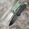 BM 560 Freek Folding Knife Twardość S90V Drop Point Blade G10 Obsługuje taktyczną dziką kemping noża EDC EDC