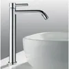 Bathroom Sink Faucets High Quality Tall Bath Faucet Slim And Cold Basin Water Mixer Tap Single Chrome