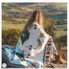 Camping Outdoor Blanket Bohemia cotton Throw Blanket sofa cover 7 size camping scarf blanket good quality281d