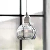 Pendant Lamps Modern Minimalist Restaurant Chandelier Single Gourd Glass Creative Personality Bar Bedroom Bedside Lamp