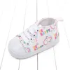 Pierwsze Walkers Spring and Autumn Baby Buty 0-12 miesięcy Cartoon Canvas Miękki podeszw Toddler YS-18