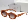 Moda luksusowe okulary przeciwsłoneczne CEL 40238 marka męskie i damskie małe wyciśnięte ramy owalne okulary premium UV 400 spolaryzowane okulary przeciwsłoneczne z Boxd7Wh