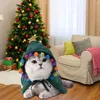 Kedi Kostümleri Güzel Köpekler Kediler Pelerin Kıyafetini Geliştirin Ambiyans Evcil Hayvanları Noel Yavru Kavan Giyim Festival için
