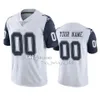 Maillots de football personnalisés Dallas''Cowboys''Football Hommes 7 Trevon Diggs 11 Micah Parsons 88 CeeDee Lamb 90 Demarcus Lawrence 4 Dak Prescott Femmes Youth Navy Vapor Limited Jersey