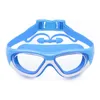 Professional Children Swimming Goggles With Earplug Antifog HD Kids Glasses Pool Cap Bag Set Waterproof Diving Eyewear 240123