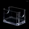 Storage Bottles Organizing Box Durable Large Capacity Acrylic Container For Restaurant Home Drop