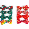 Bow Ties Christmas Style Knot Men Women Children Casual Shirts Festive Atmosphere Cartoon Party Cravats