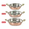 Pfannen Kupferpfannen-Set Omelett-Ei 3-teilig Einzelküche Braten Kochen2231