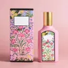 Designermärke flora parfymer för kvinnor gardenia köln 100 ml kvinna sexig jasmine doft parfymer spray edp parfums kunglig snabbfartyg