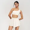 1/2/3Pcs Lycra Workout Sets Womens Seamless Gym Sportswear Shock-proof Sport Bra High Waist Yoga Pants Gym Leggings Tennis Skirt 240119