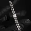 Sommer Strand Verkauf von Damenschmuck Iced Out Bling Thin 65mm 5A Cz Cuban Link Chain Fußkettchen 9 10 240125