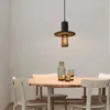 Lampy wiszące nordyckie restauracje cement żyrandole przemysłowy retro kreatywne projektanci sklepy odzieżowe