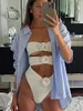 Damskie stroje kąpielowe seksowne kwiaty 3D pusta bandeau kobiety monokini żeńska jeden kawałek stroju kąpielowego Kąpiec Kąpiec Kąpiec pływanie Lady Beach Wear