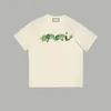 Мужская дизайнерская футболка Мужская женская футболка Алфавит Животное Год Дракона с коротким рукавом Летняя рубашка Мужская свободная футболка Азиатский размер S-5XL