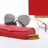 نظارة شمسية للنساء مصممة نظارة شمسية نسائية فاخرة الشمس نظارات الرجال UV400 Goggle عالية الجودة ارتداء مشمسة سفر شاطئية الأعمال التجارية