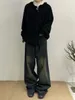 REDDACHiC 90er Jahre Retro Skater übergroße Hose Männer grüne Waschung verstellbare Taille weites Bein lässig gebürstete Baggy-Jeans Y2k Hiphop Streetwear 240122