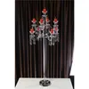 Ljushållare vardagsrum Candelabro Holder Wedding Table Decoration Vintage Chandelier Candlestick Velas Centerpieces Zt