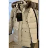 Mooses Knuckle Jacket Veste bombardier en duvet pour homme Fourrure de haute qualité Femme Mooses White Fox Down Femme Fourrure blanche et noire Doudoune de canard blanc Vestes d'hiver pour hommes 440