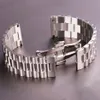 Horlogebanden Roestvrij stalen horlogebanden Armband Dames Heren Zilver Massief metalen horlogeband 16 mm 18 mm 20 mm 21 mm 22 mm Accessoires 2211305N