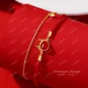 Link Bracelets Red Cute Dragon Blessing Bracelet For Women 2024 Year With Rope Weaving Handpiece